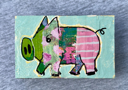 Collage Pig - Wyatt
