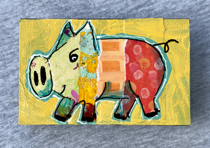 Collage Pig - Zuri