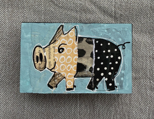 Collage Pig - Jimmy