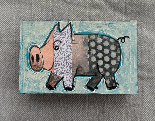 Collage Pig - Snortles