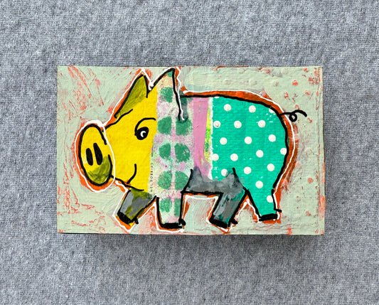 Collage Pig - Bozo