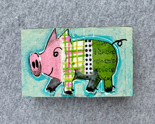 Collage Pig - Ethan