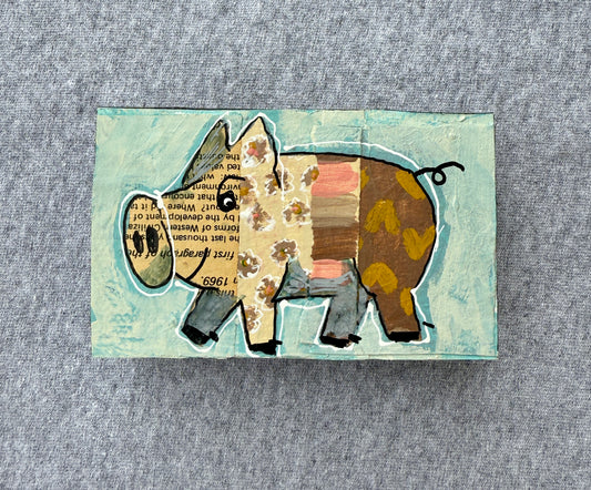 Collage Pig - Finn