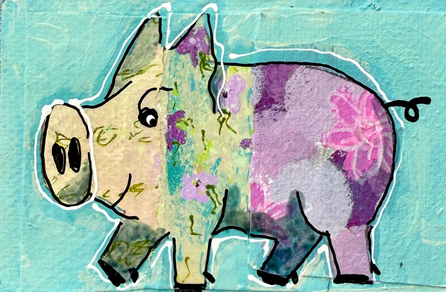 Collage Pig - Grammy