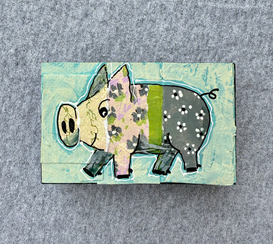 Collage Pig - Ivy