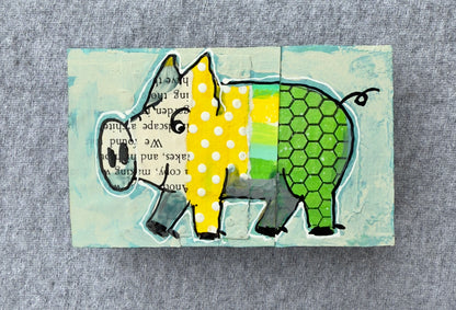 Collage Pig - Pops