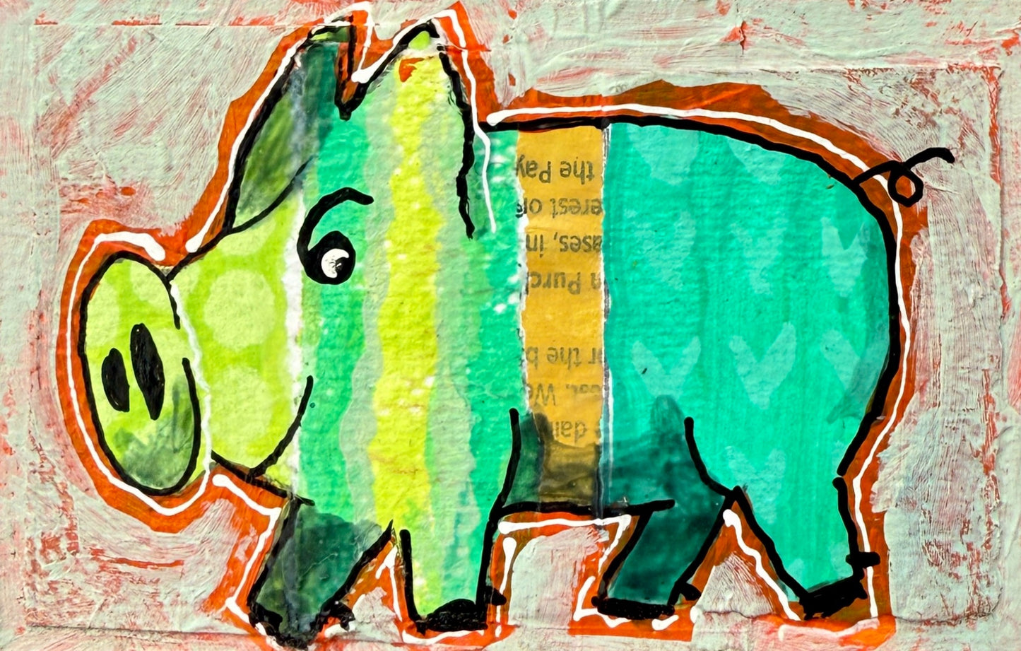 Collage Pig - Tovi