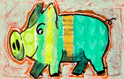 Collage Pig - Tovi