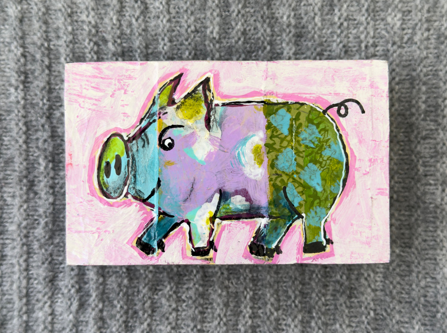 Collage Pig - Gonzo