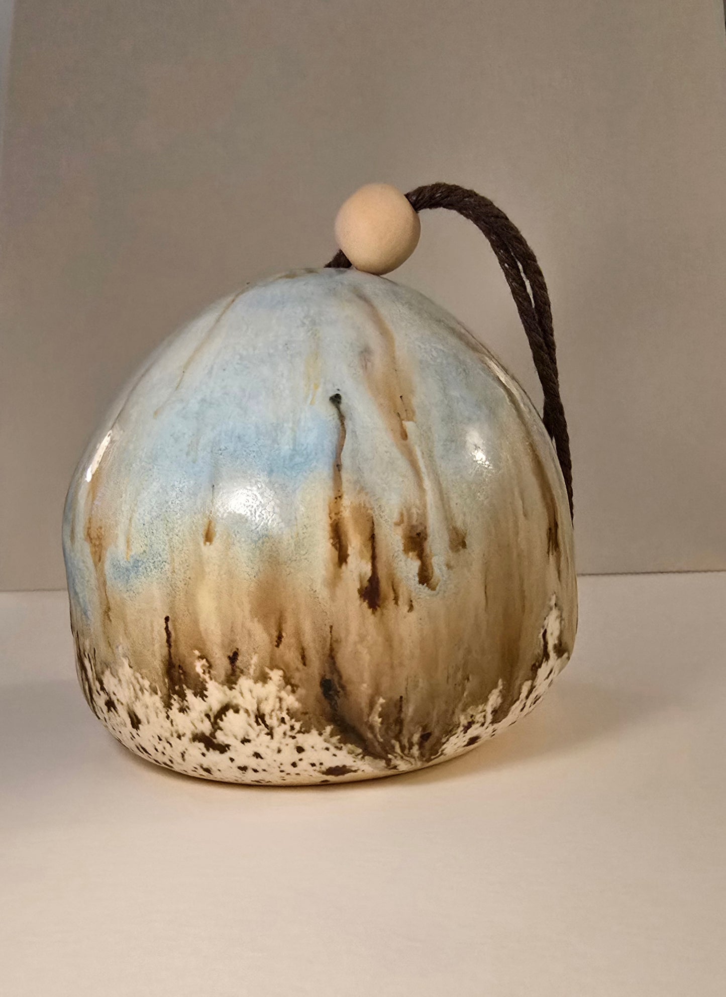 Handcrafted Ceramic Bird Feeder by Jane Nixon