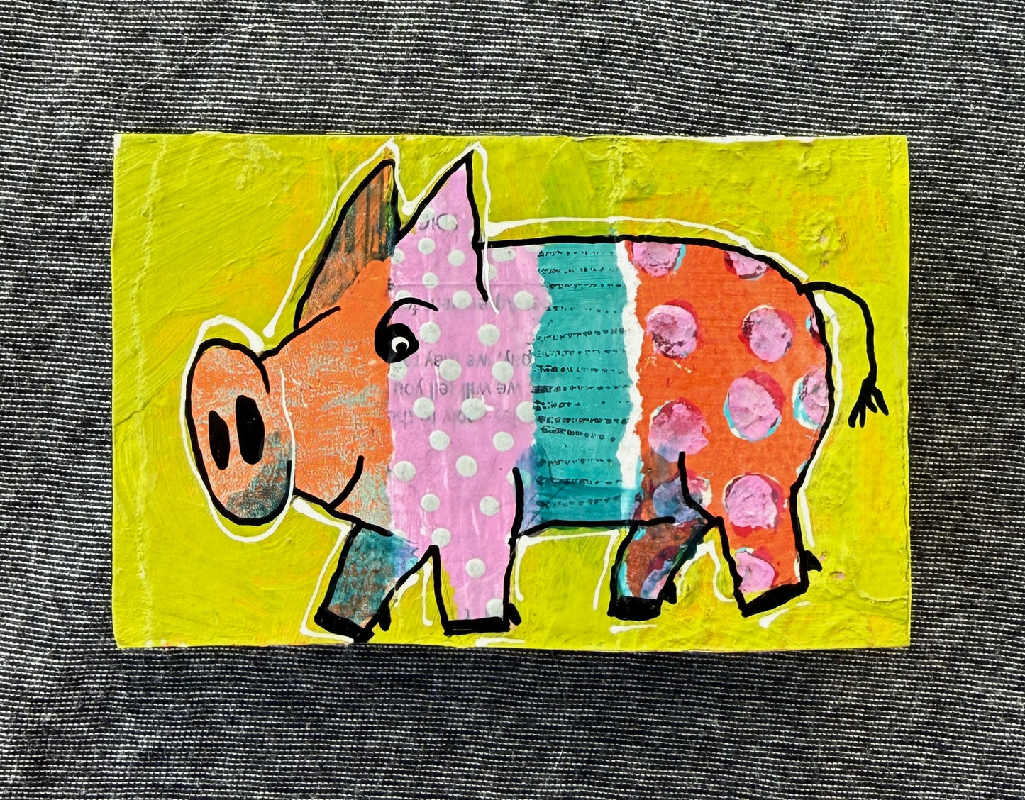 Collage Pig - Haven