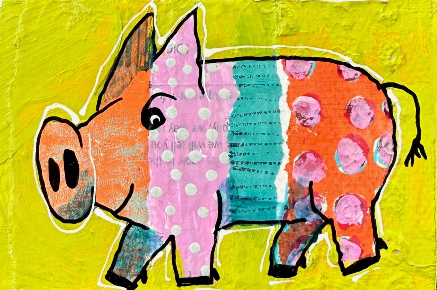 Collage Pig - Haven
