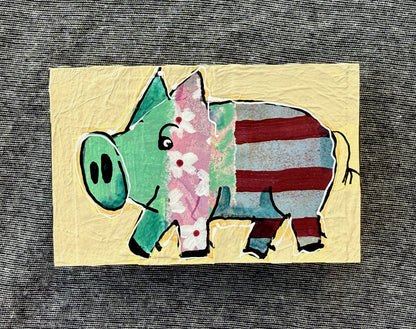 Collage Pig - Otto
