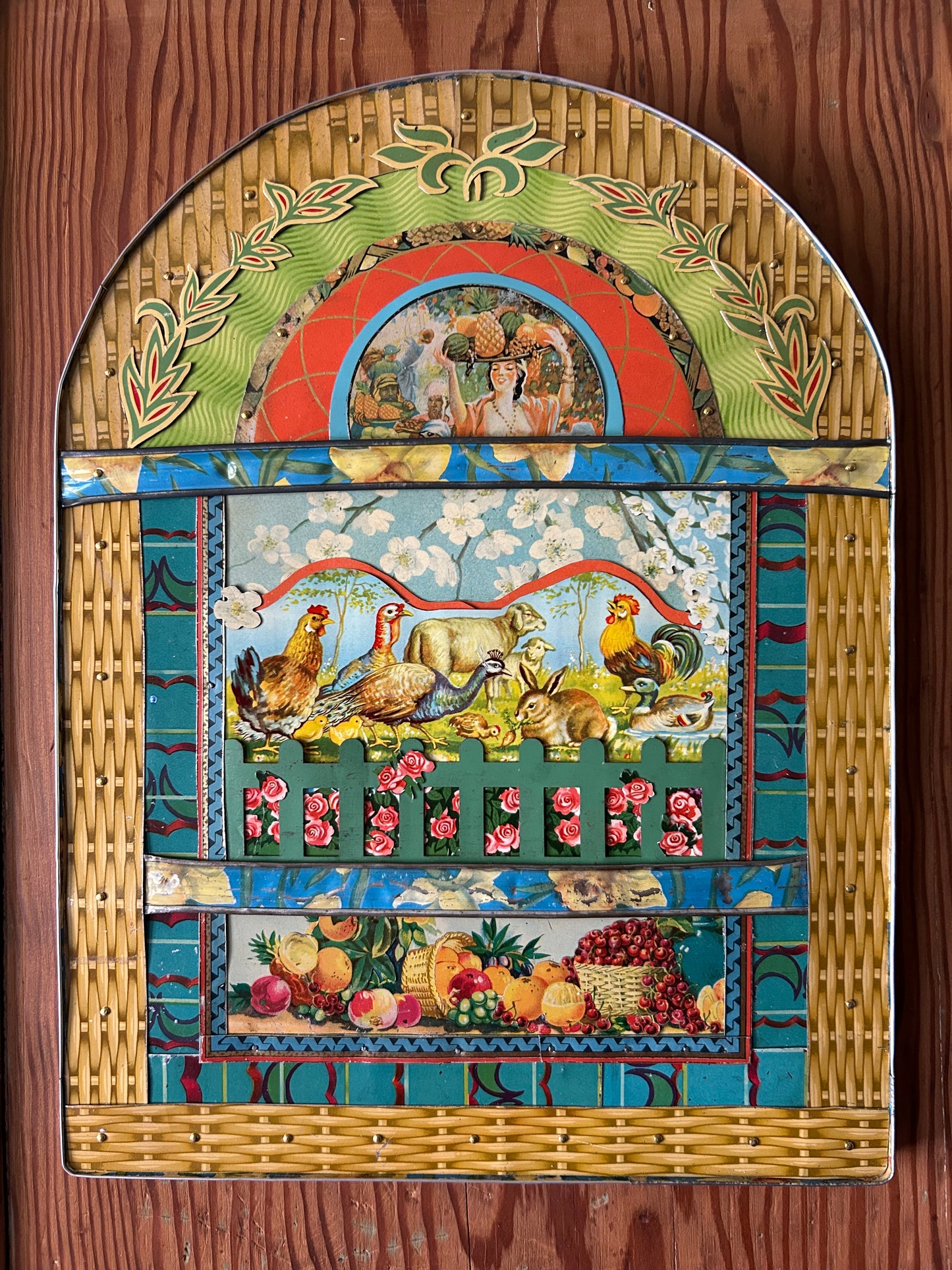 Time For Secret Snack: Handcrafted Vintage Tin Art by Carol Britton