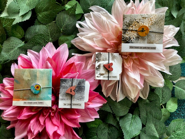 Interactive Artisan Mini Envelope Books (Set 3) by Christina Hennig