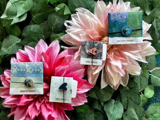 Interactive Artisan Mini Envelope Books (Set 4) by Christina Hennig