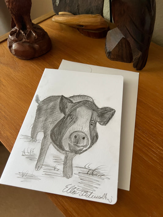 Florence — Hand-Drawn Greeting Card by Ellie Zulewski