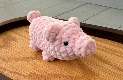 Crocheted Pocket Pig