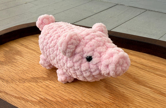 Crocheted Pocket Pig