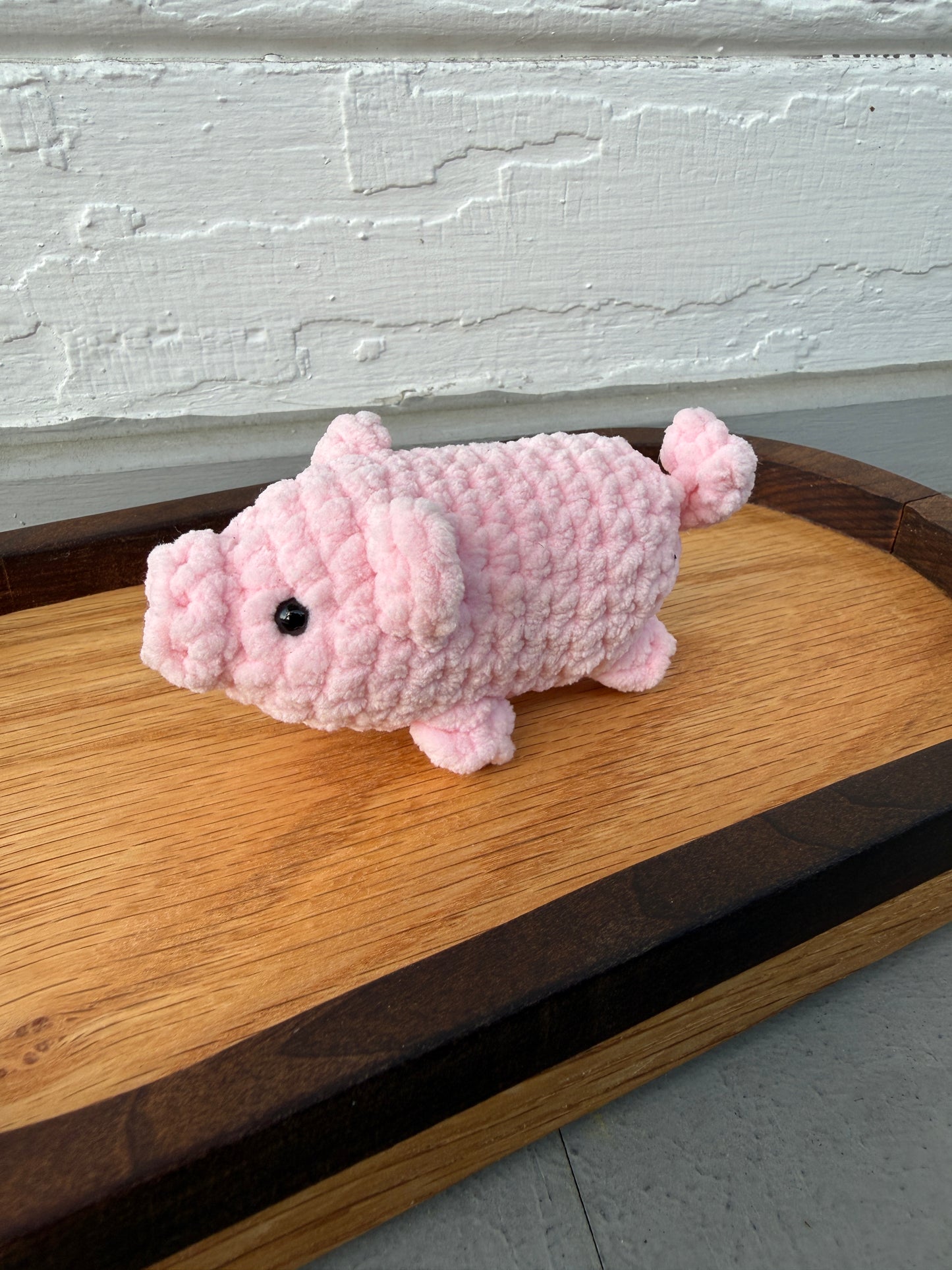 Crocheted Pocket Pig