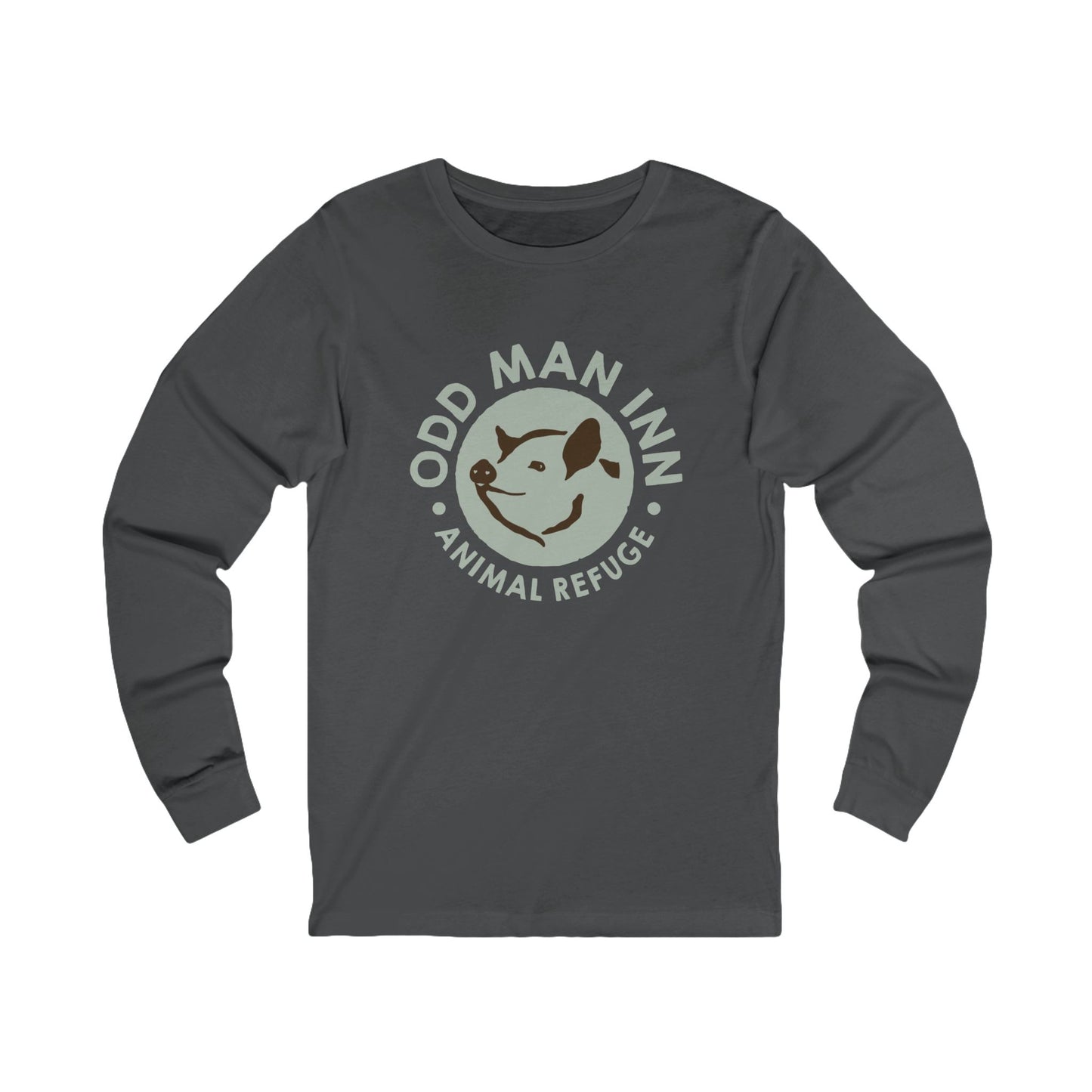 Everyday Jersey Long Sleeve Logo Tee (5+ color choices)