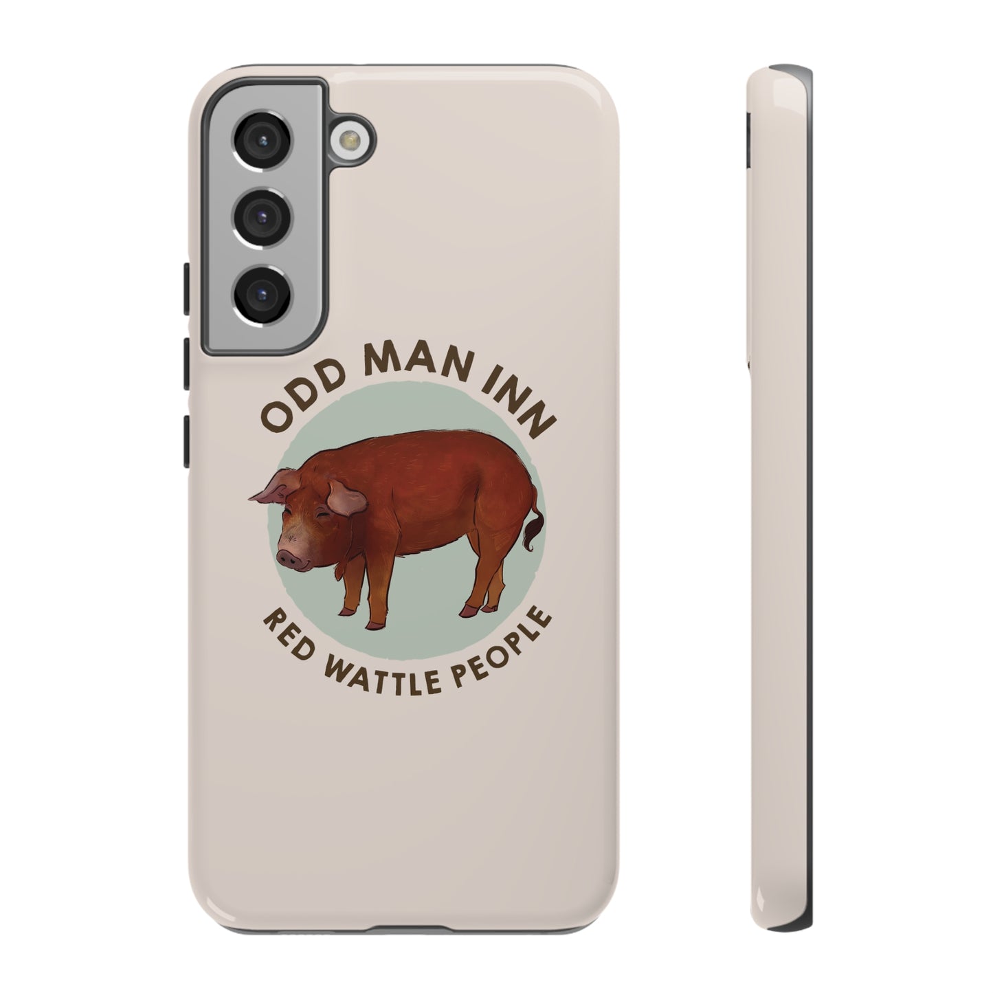 Red Wattle People Phone Case