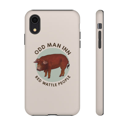 Red Wattle People Phone Case