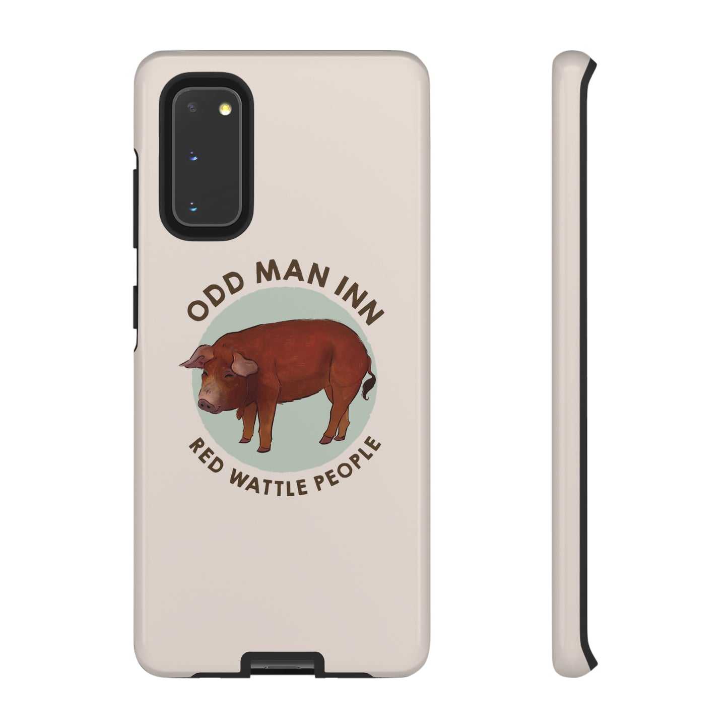 Red Wattle People Phone Case