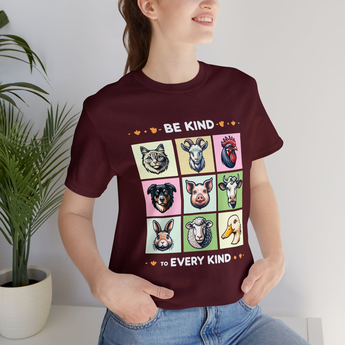 Be Kind to Every Kind - 100% Cotton Unisex T-shirt