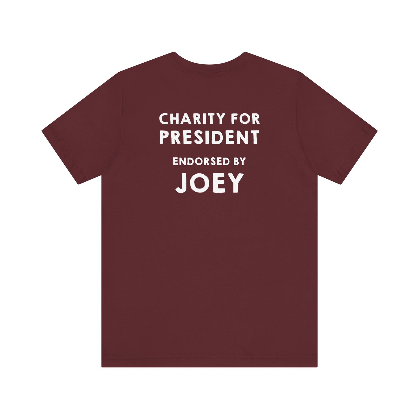 Official Team Charity Campaign Tee — (Personalizable “Endorsed By” Back)