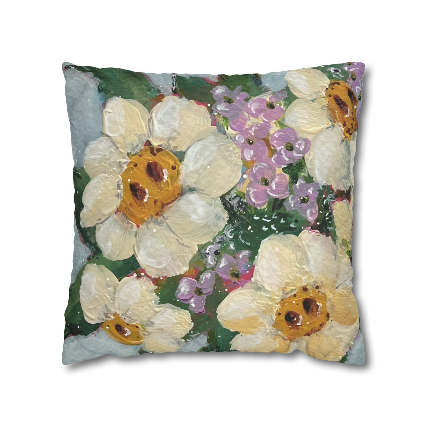 Before the Mud Bath | Sanctuary Blooms Pillow Cover