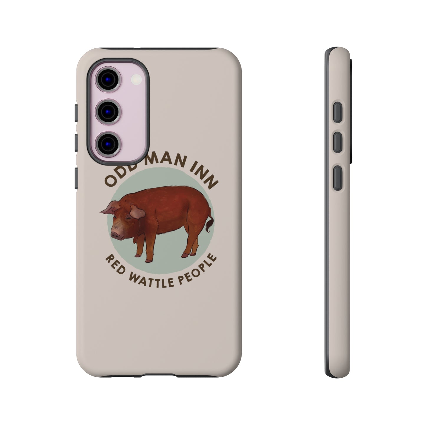 Red Wattle People Phone Case