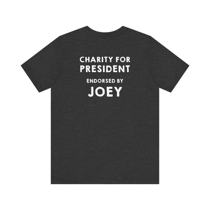 Official Team Charity Campaign Tee — (Personalizable “Endorsed By” Back)
