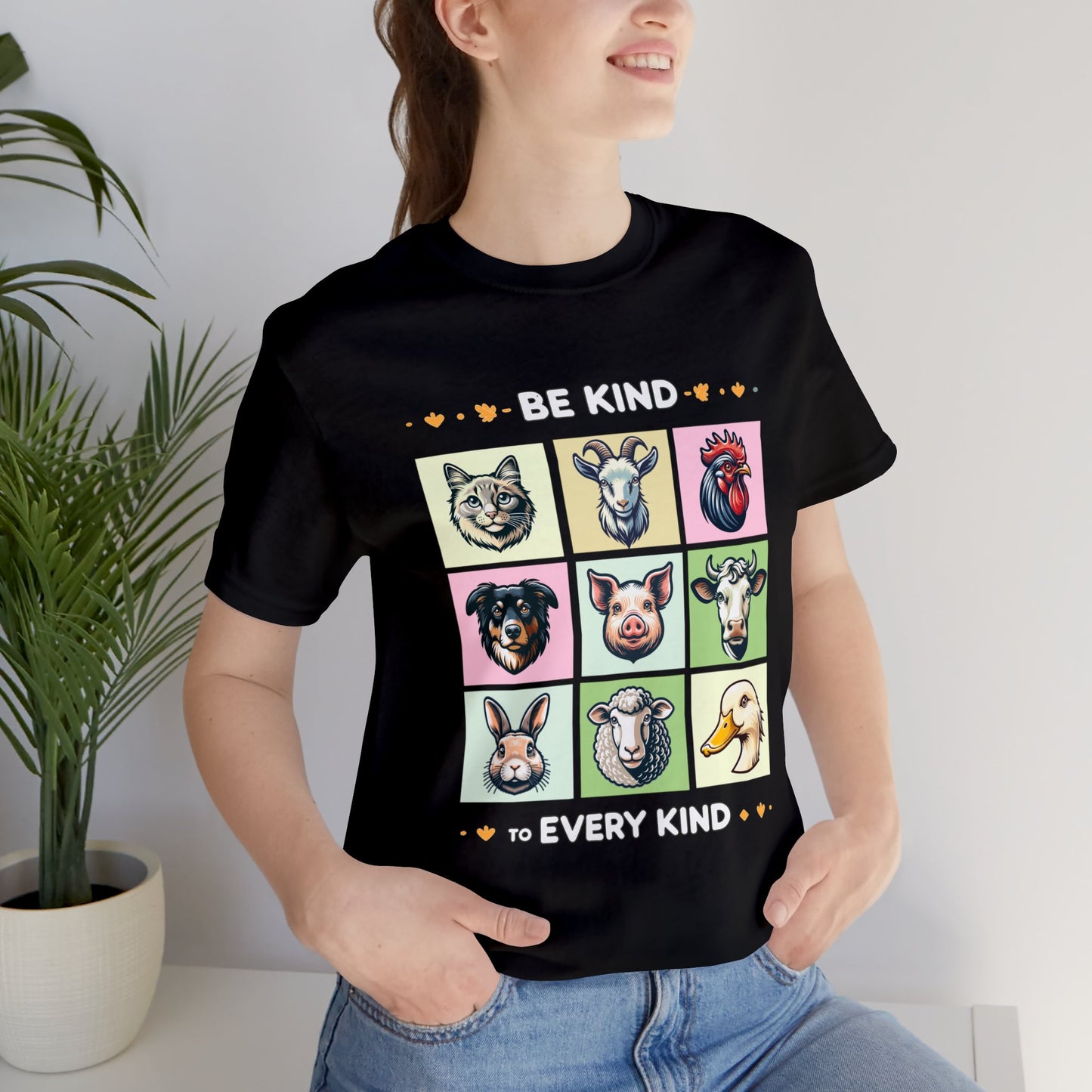 Be Kind to Every Kind - 100% Cotton Unisex T-shirt