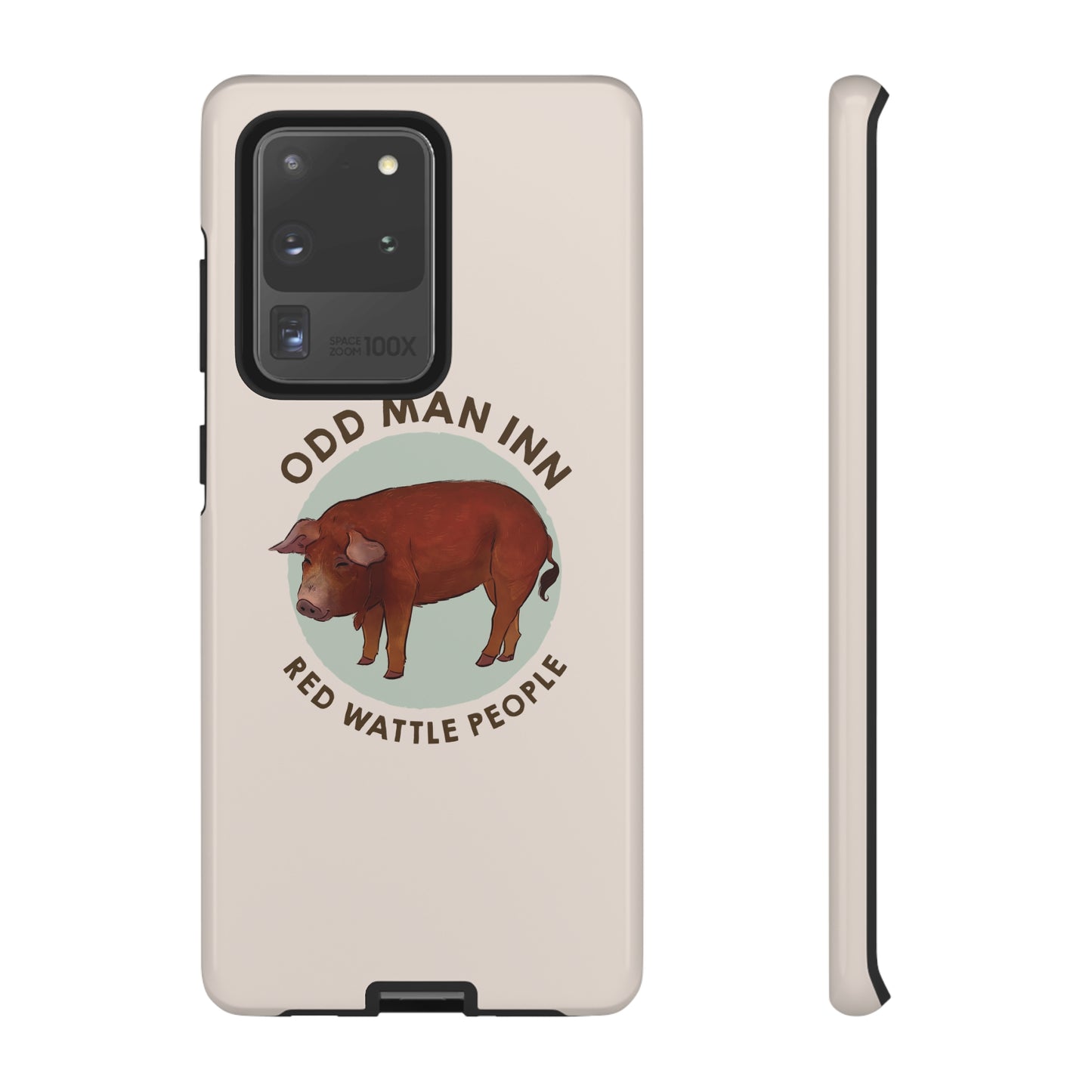 Red Wattle People Phone Case