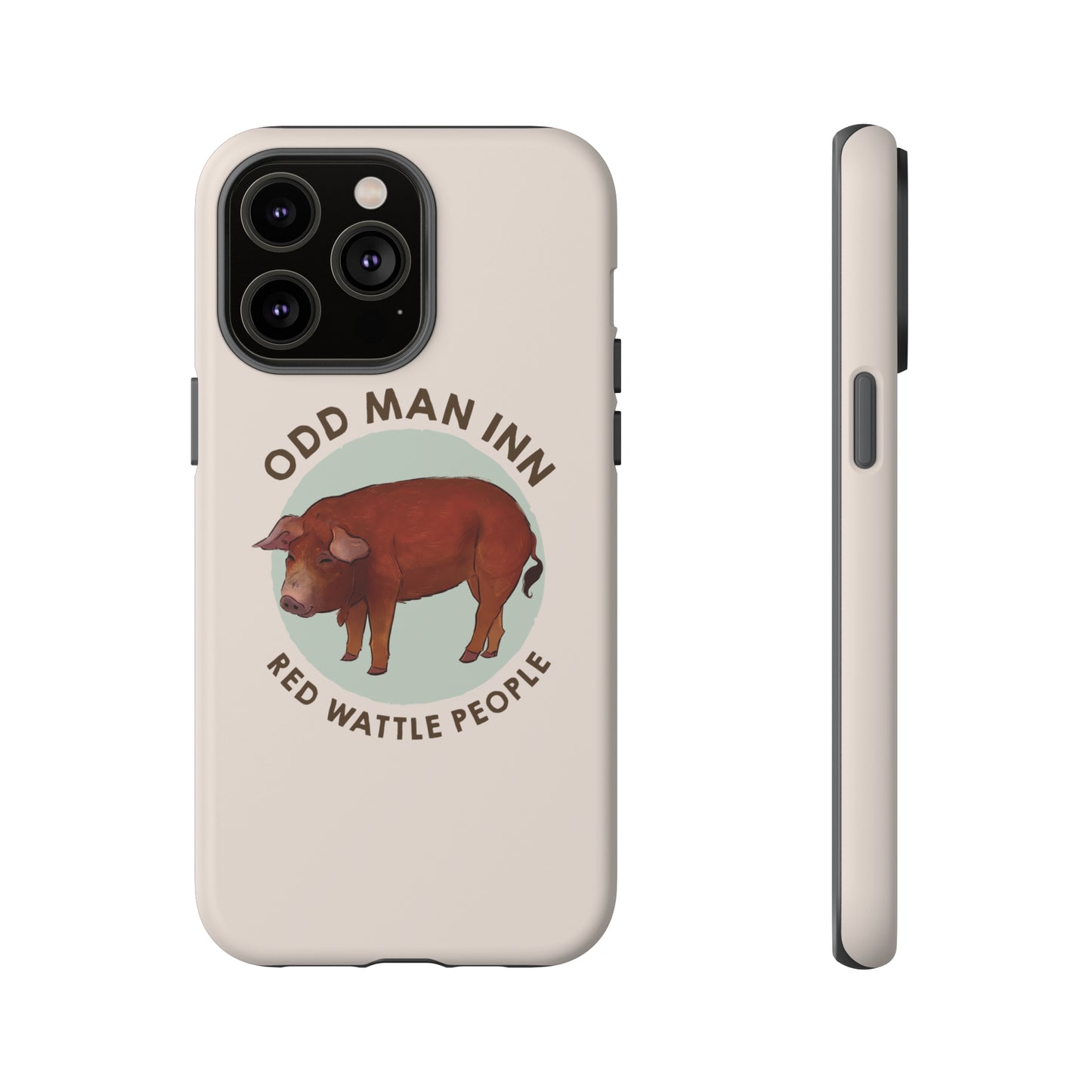 Red Wattle People Phone Case