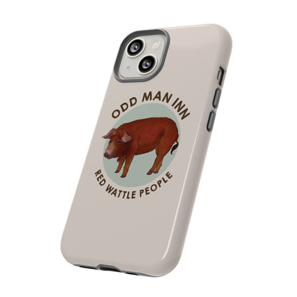 Red Wattle People Phone Case