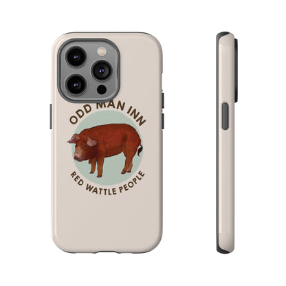 Red Wattle People Phone Case