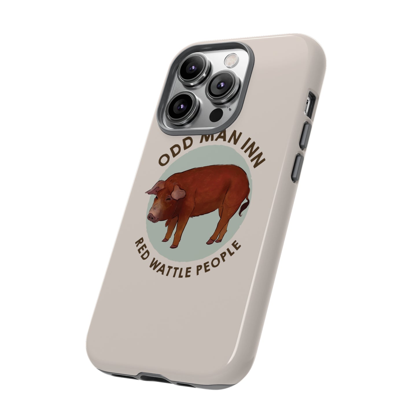 Red Wattle People Phone Case