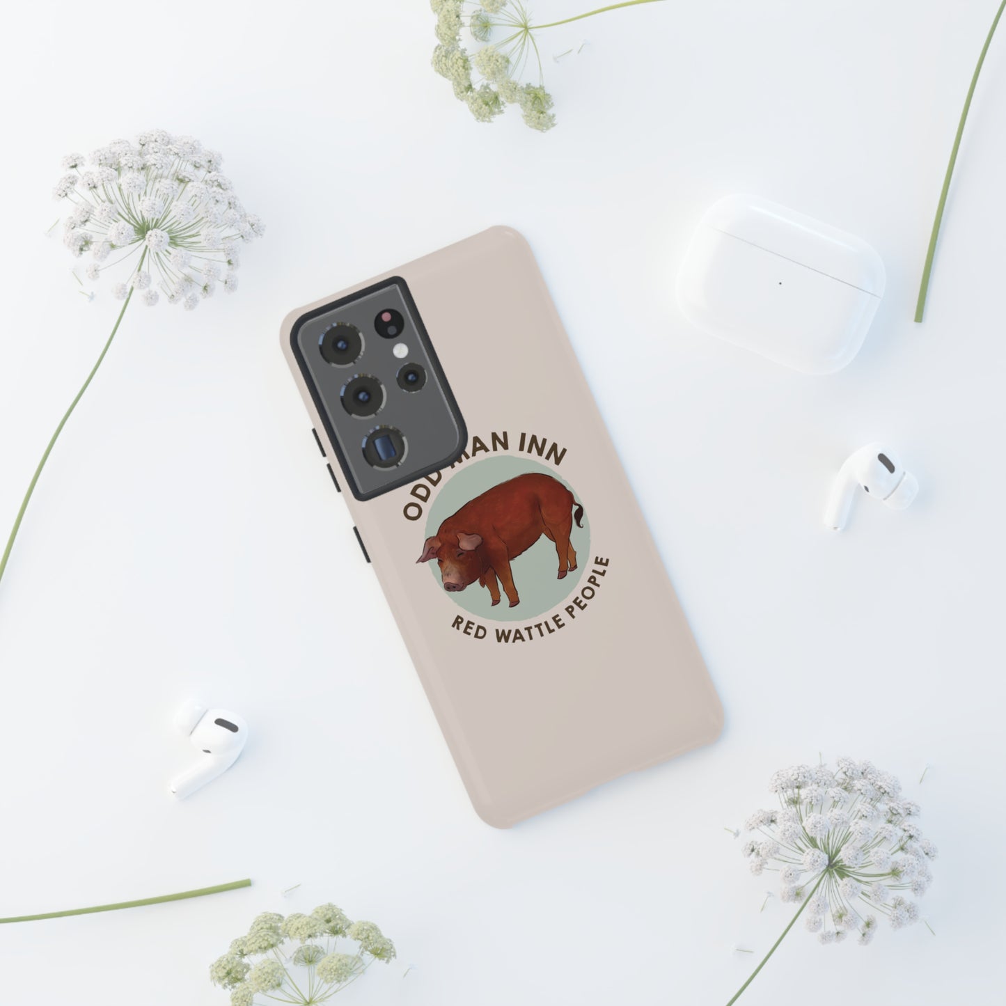 Red Wattle People Phone Case