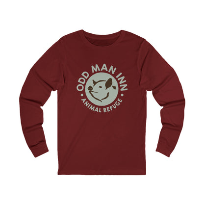 Everyday Jersey Long Sleeve Logo Tee (5+ color choices)