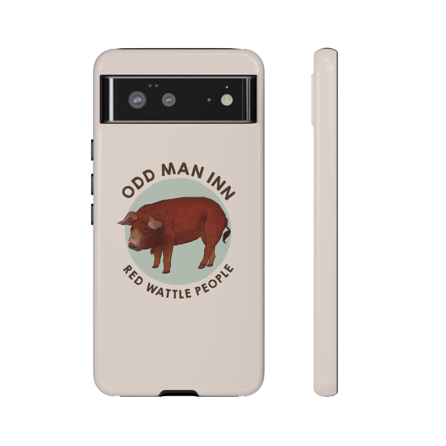 Red Wattle People Phone Case