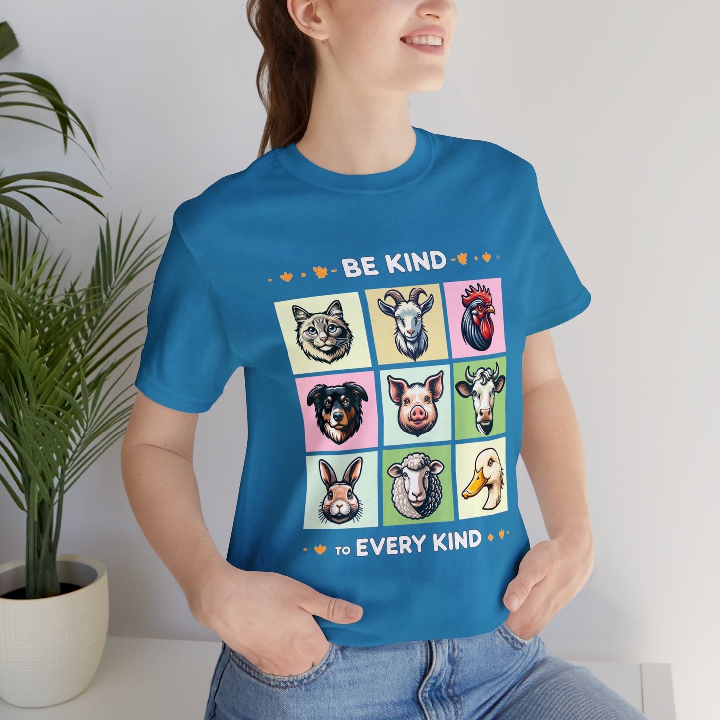 Be Kind to Every Kind - 100% Cotton Unisex T-shirt