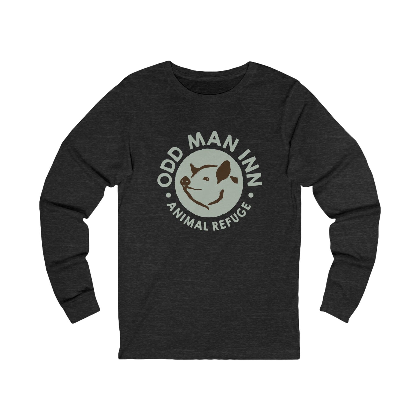 Everyday Jersey Long Sleeve Logo Tee (5+ color choices)