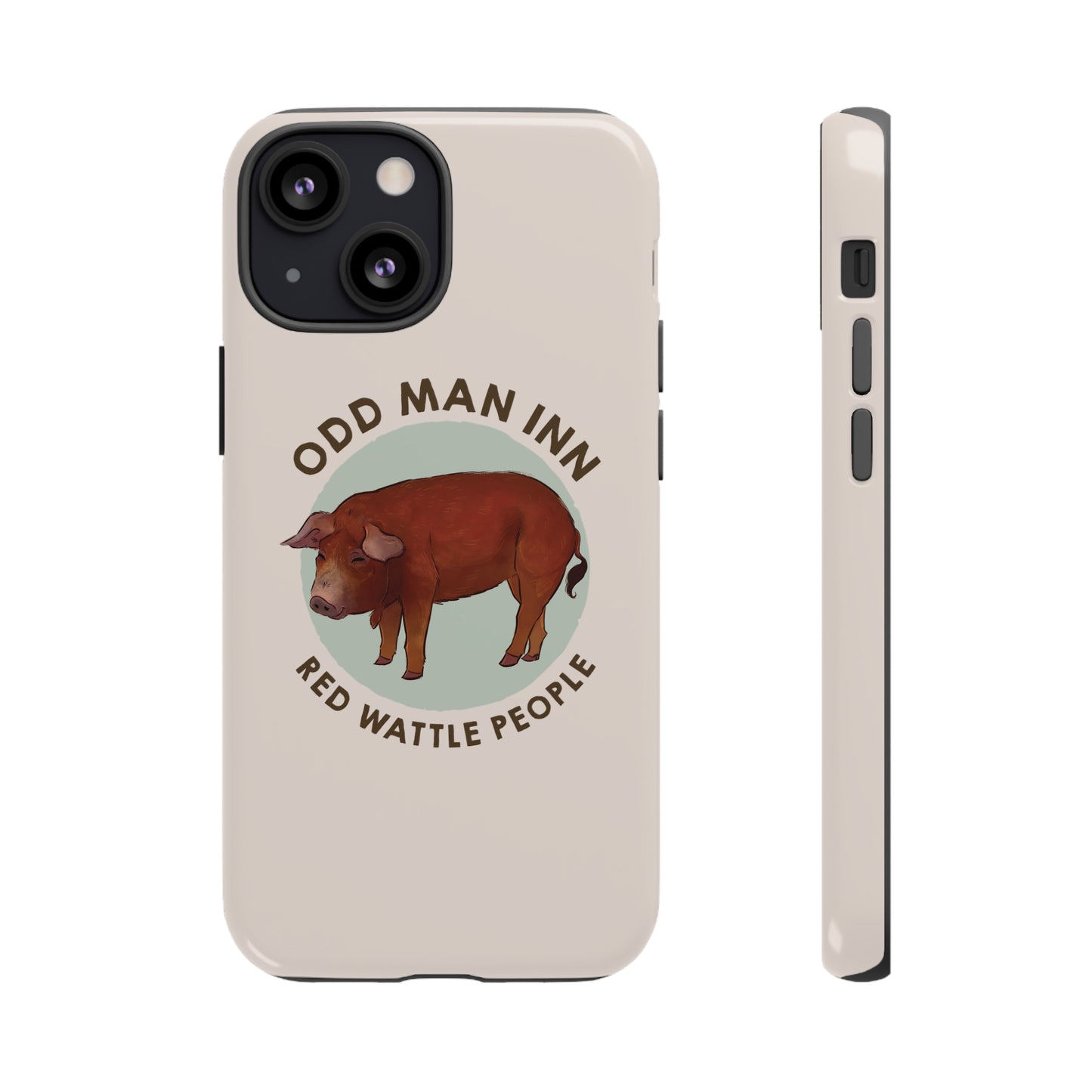 Red Wattle People Phone Case