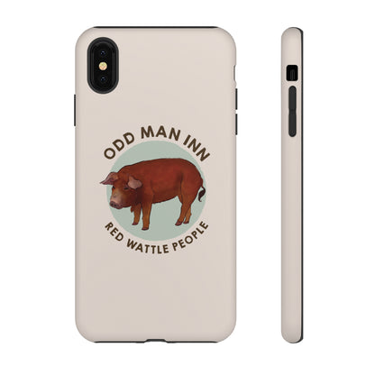 Red Wattle People Phone Case