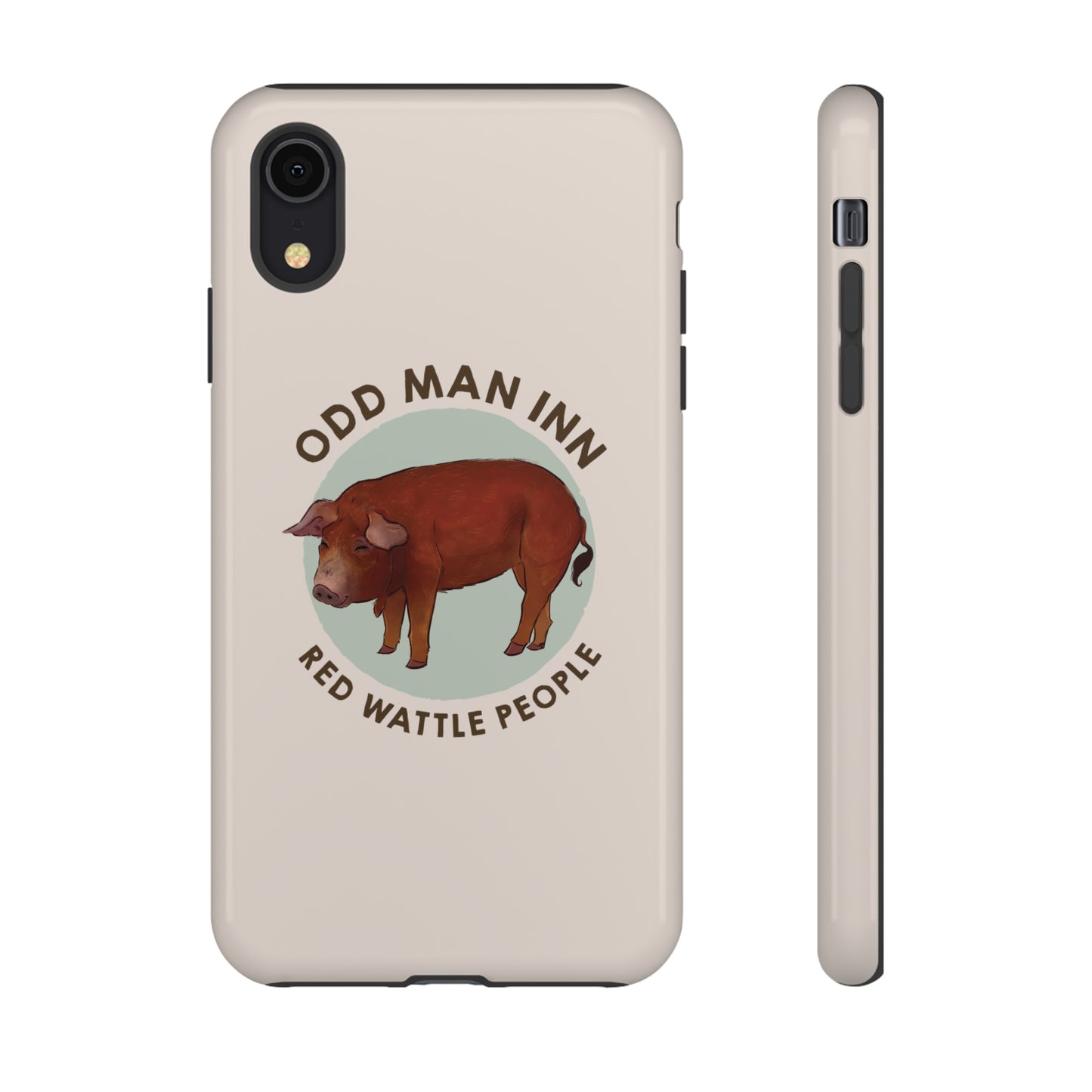 Red Wattle People Phone Case