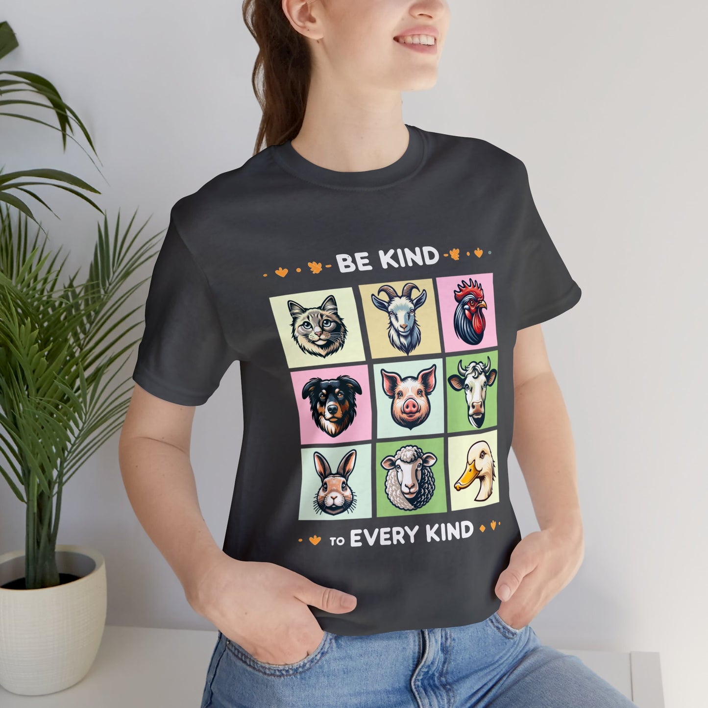 Be Kind to Every Kind - 100% Cotton Unisex T-shirt