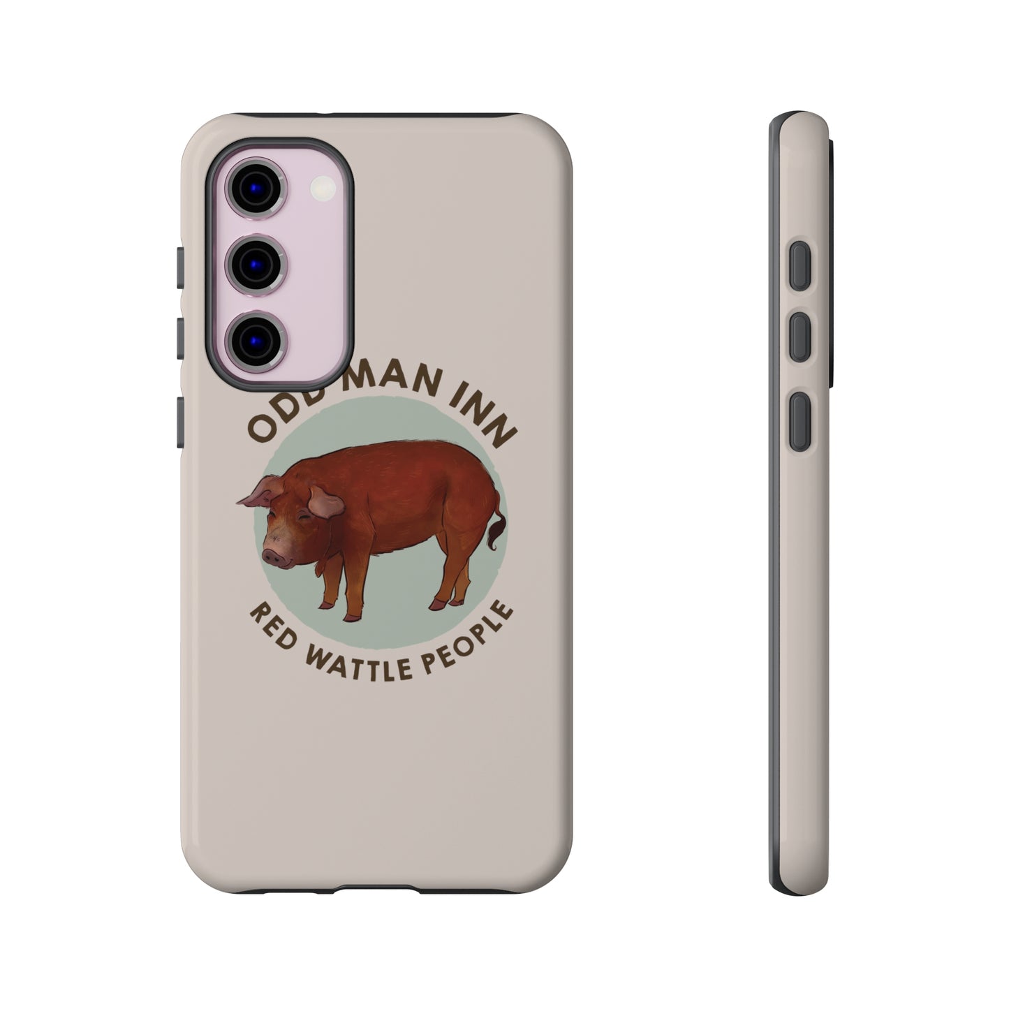 Red Wattle People Phone Case