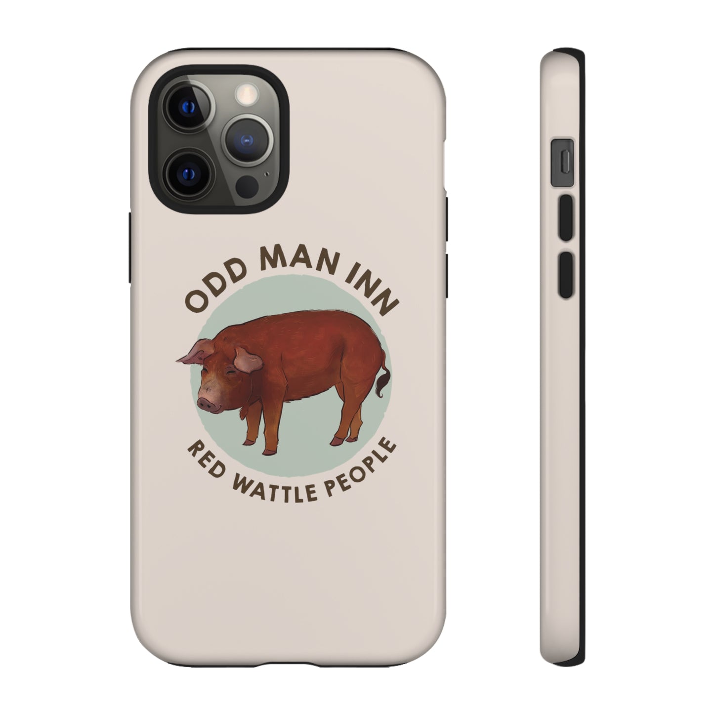 Red Wattle People Phone Case